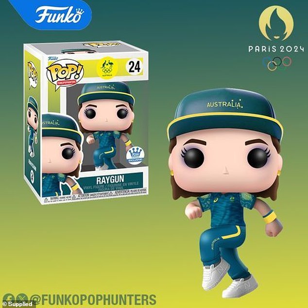 The proposed design for a Raygun Funko Pop figurine, while it is not official, fans want it to be