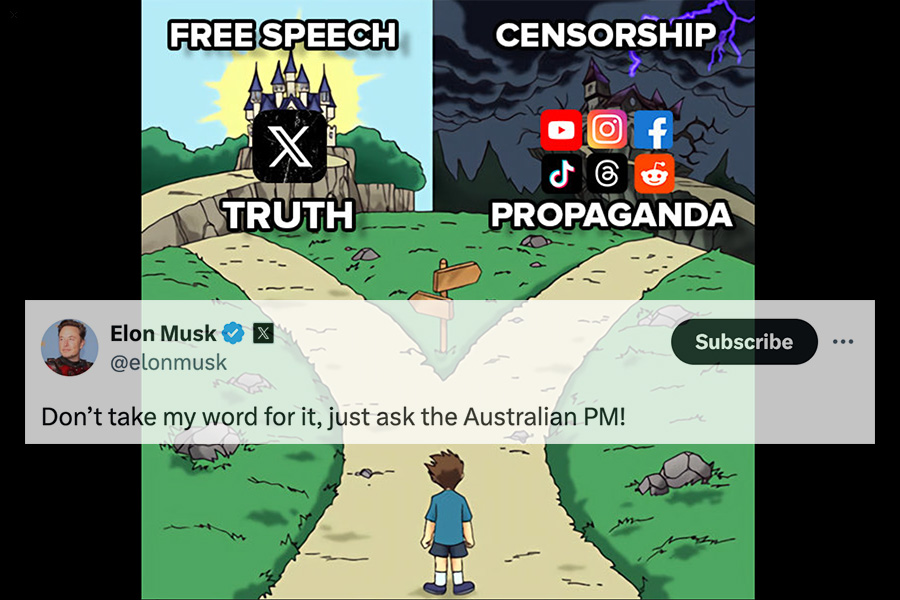 Elon Musk mocks Australia's PM on his social media platform, X