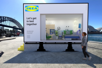 Ikea Sleep Billboard